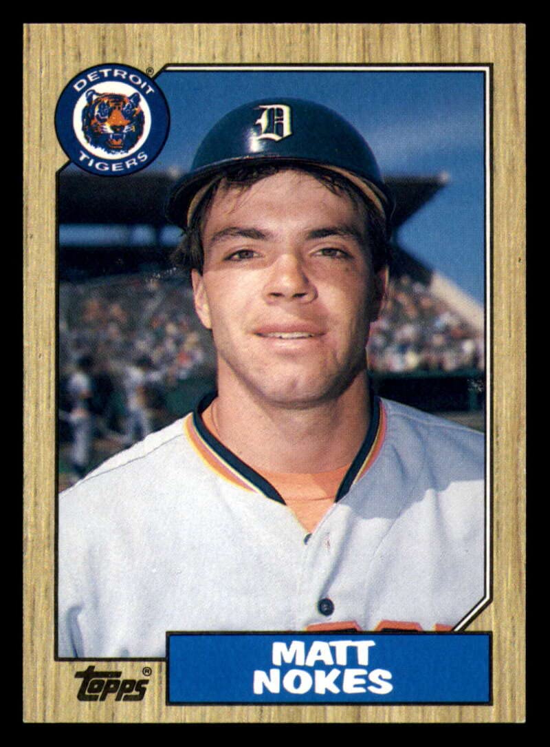 Amazon.com: 1987 Topps Traded Baseball #91T Matt Nokes RC Rookie
