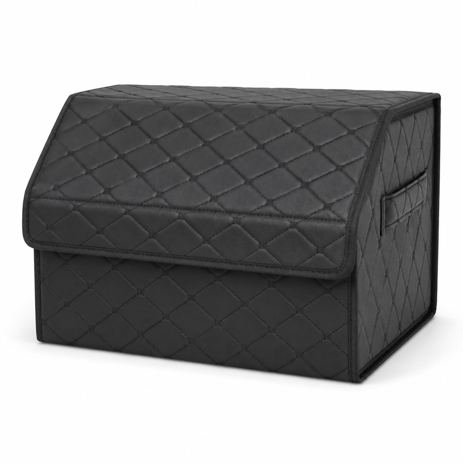 Photo 1 of QIANKUNBAG 2-Pack Leather Trunk Organizer