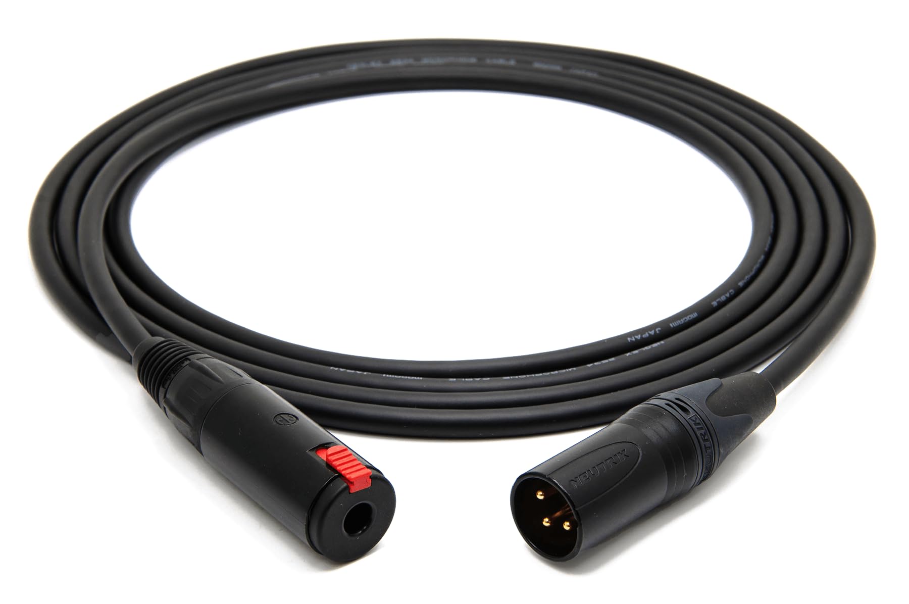 enoaudio Mogami 2534 Quad Cavo prolunga professionale bilanciato | Neutrik Gold XLR maschio – 6,3mm TRS femmina | HiFi - 7,0 m