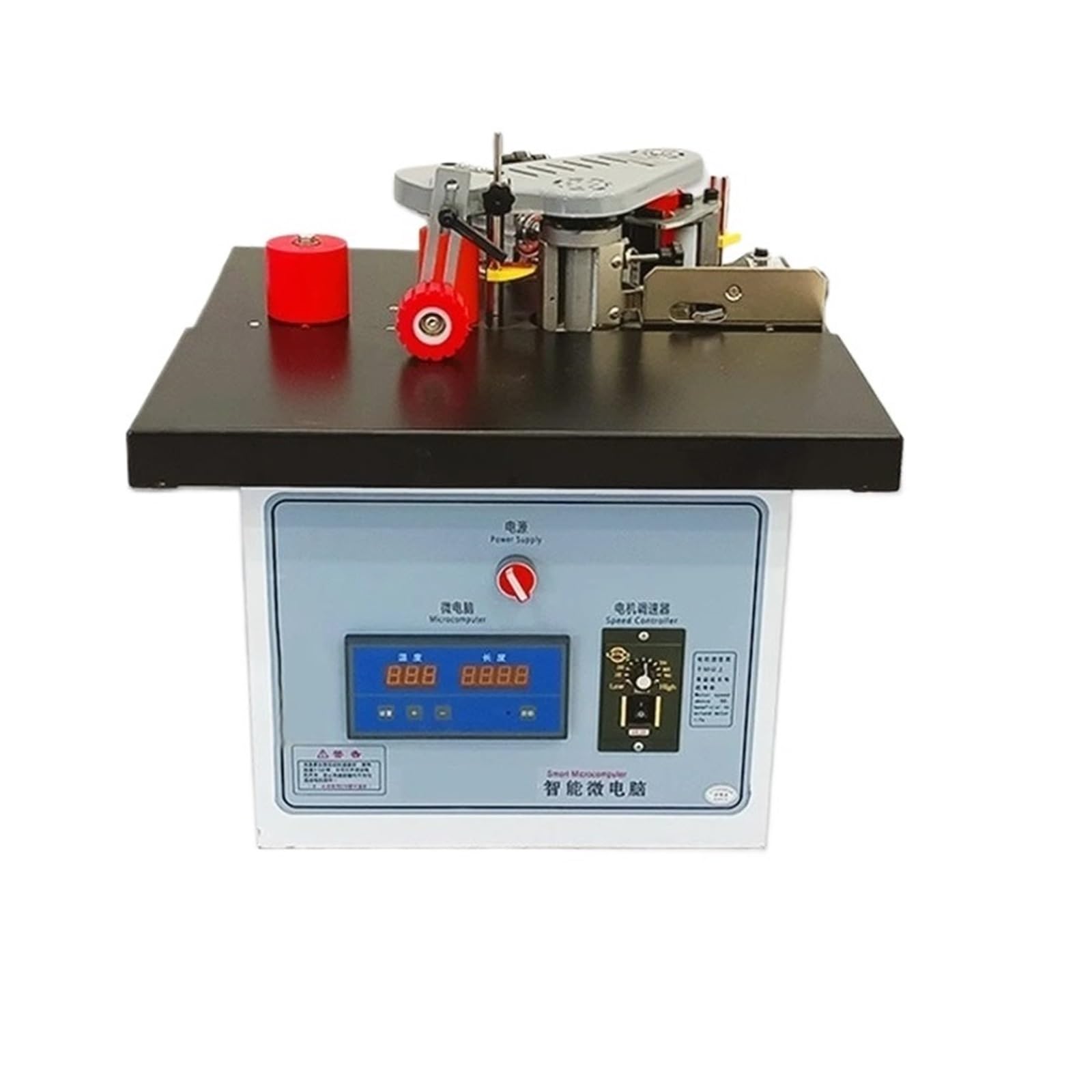 Portable Double Side Gluing Woodworking Banding Machine Edge Bander for Wood Based Panels Machinery Speed and Efficiency Improvement(Package8)