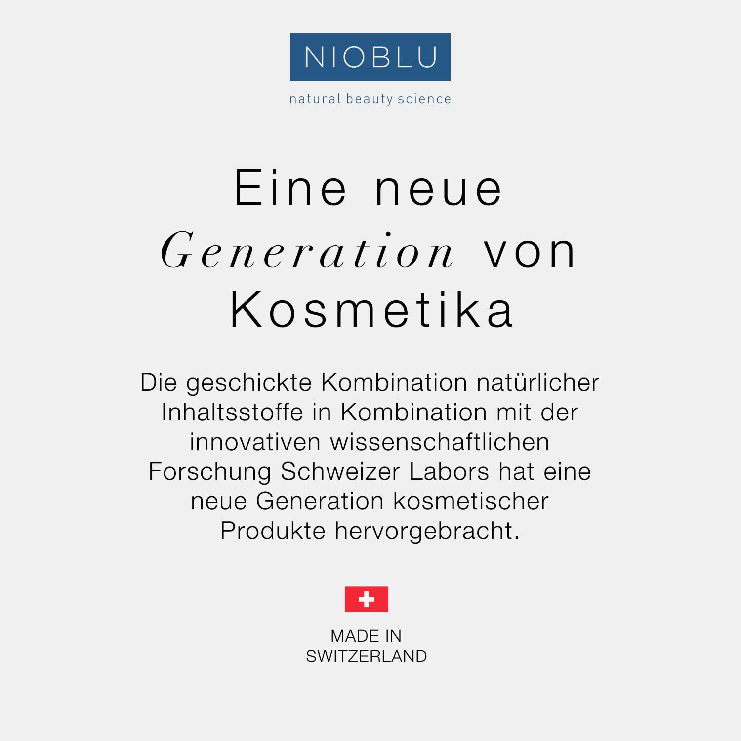 Nio Moisturizing Face Cream – Herren – Leichte Textur – Schnell absorbierend – Feuchtigkeitsspendend – Nährend – Schützend – Natürliche Inhaltsstoffe – Moderne Technologie – 100 ml