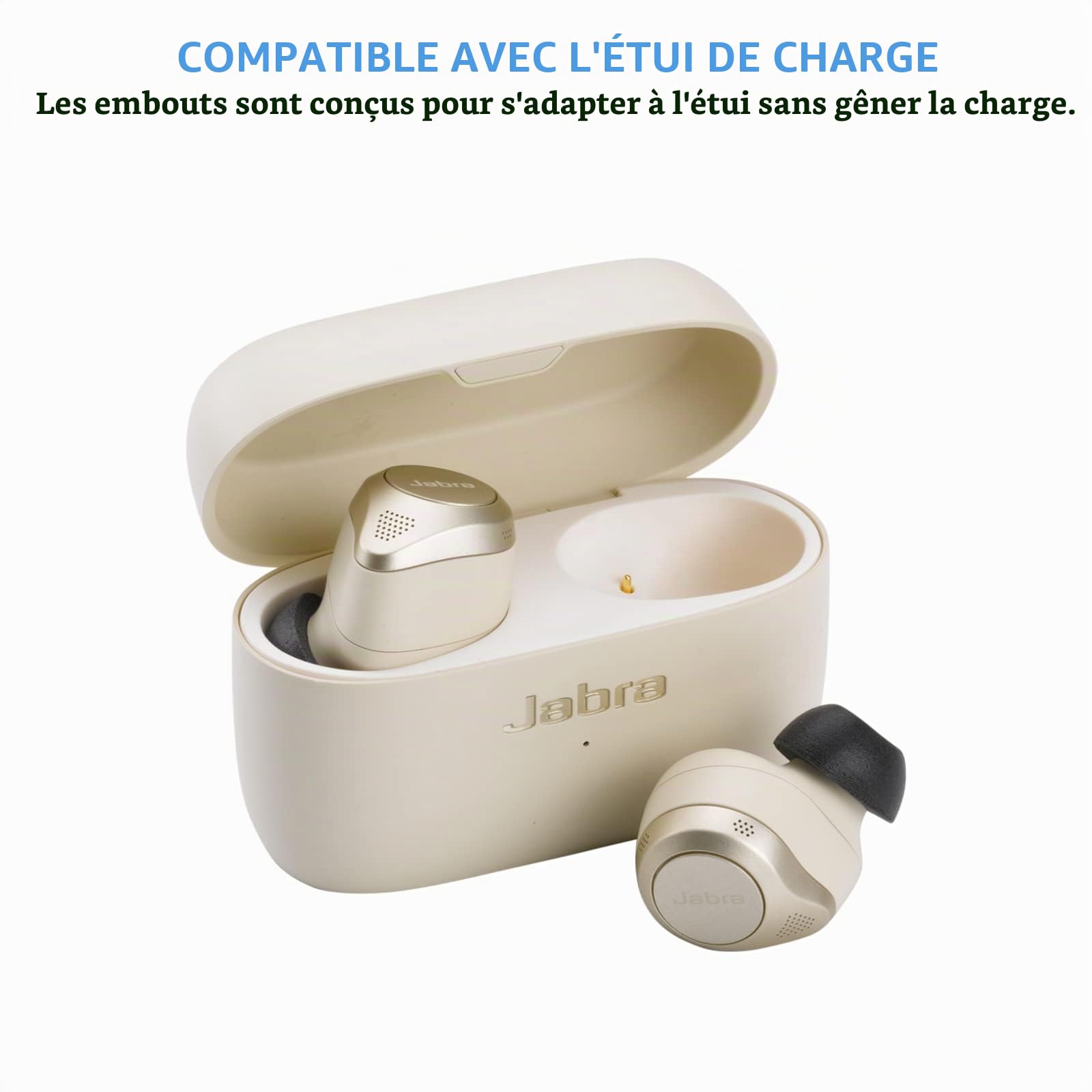 Comply TWo-220-C Lot de 3 Paires d'embouts pour écouteurs Jabra 85t avec Ajustement Confortable