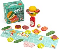 Vista 2 de Professor PUZZLE Foodie Games - Burger Balance Stacking Game