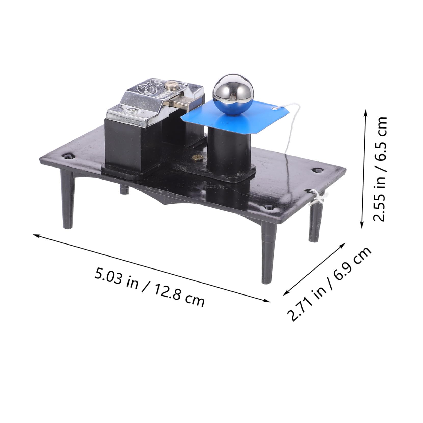 FOYTOKI 1 Set Teaching Props Physics Experiments Teaching Tools Dynamics Experiment Kit Steel Learning Prop Plastic