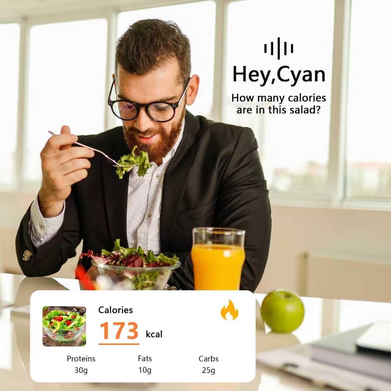 Meacode - Gafas inteligentes con IA de 8 MP, sin WiFi, cambio de color, para hombres, con Bluetooth, traducción, asistente de voz, música de oído abierto y llamadas