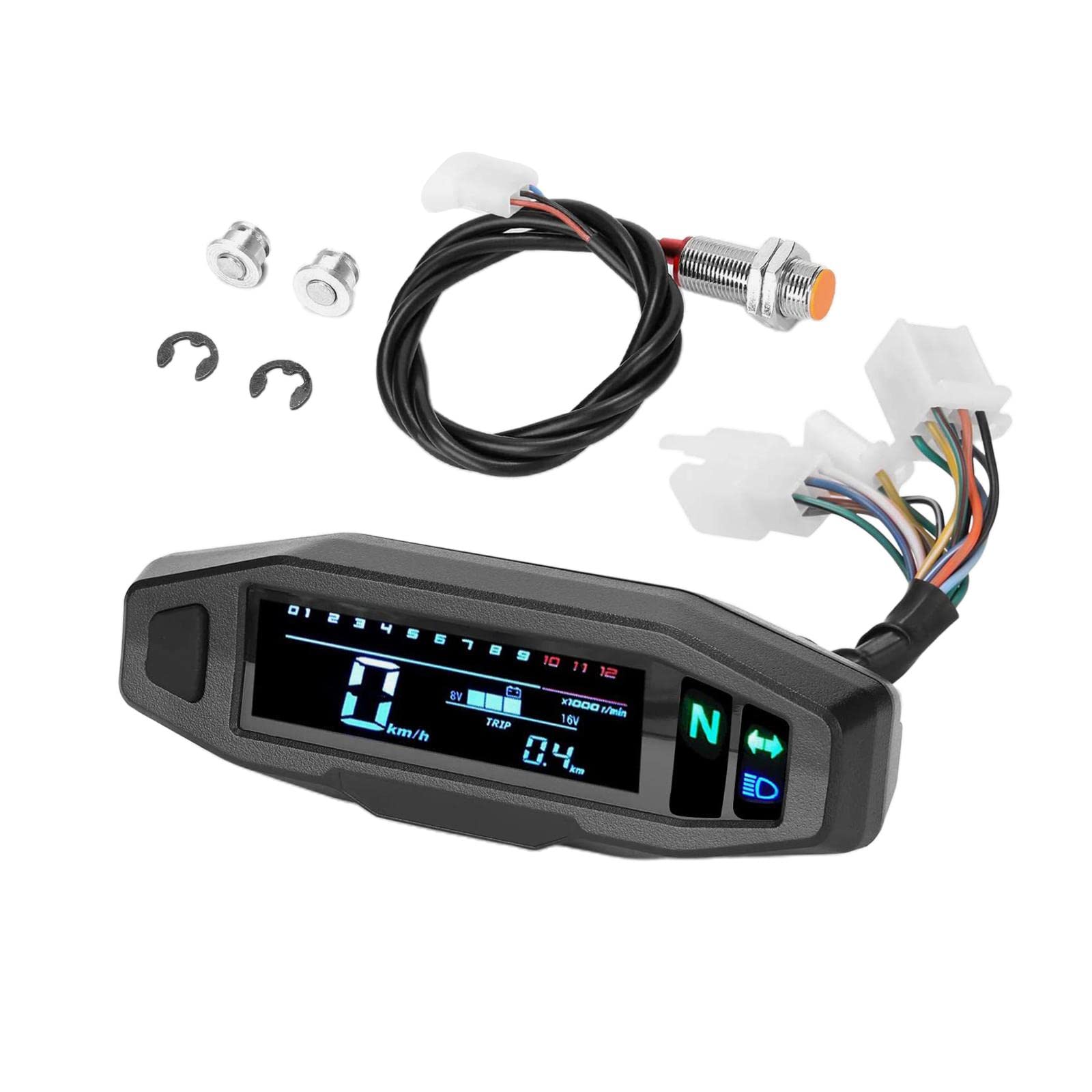 Motorcycle Meter Tachometer Spare Parts with Backlight Electric Accessories | Automotive Tools & Supplies | Other Auto Tools & Supplies