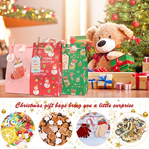 24-pcs-Sacchetti-Regalo-Natale-Sacchetti-Carta-Kraft-con-Adesivi-Etichette-Corda-Cotone-e-Clip-Sacchetto-di-Carta-Calendario-Dellavvento-Borsa-Regalo-Imballaggio-Caramella-24-x-3-x-8cm