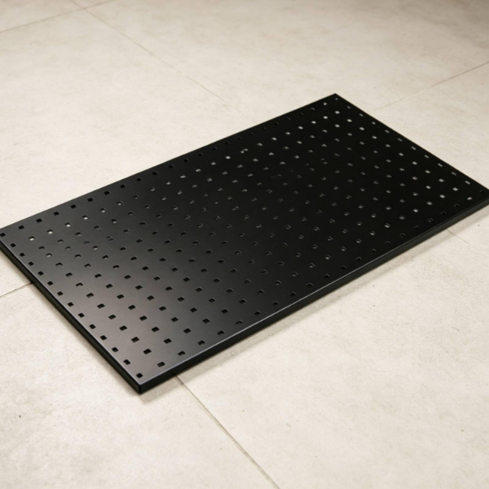 Ganchos para Mantenimiento de Vehículos Tablero Perforado Organizador de Herramientas Panel de Pared Soporte con Accesorios Colgantes Metal y Plástico