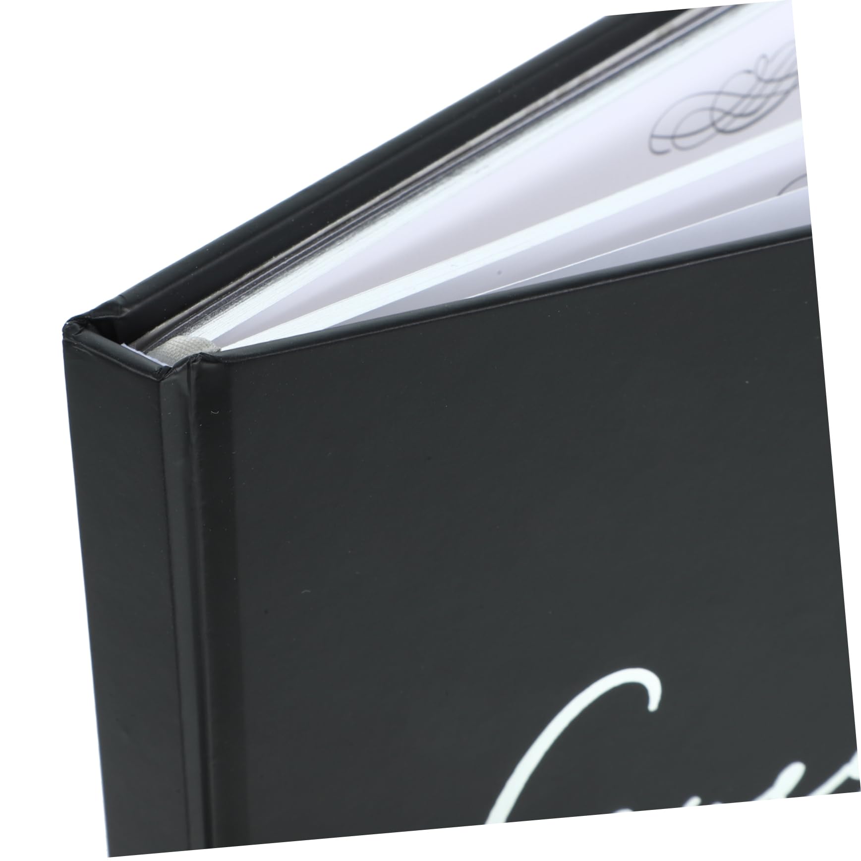 Libro degli Ospiti Memoriale per Funerale, Set 1 Pezzo Nero