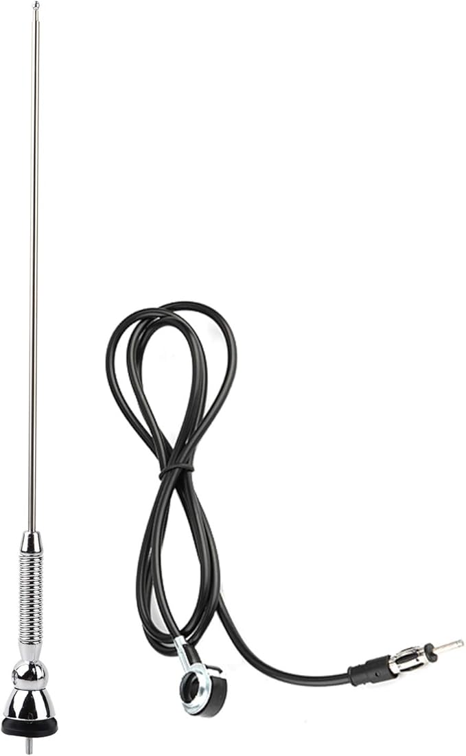 1 * Antennachrome car aerialDuokon Car Aerial, 18.5" Universal Car