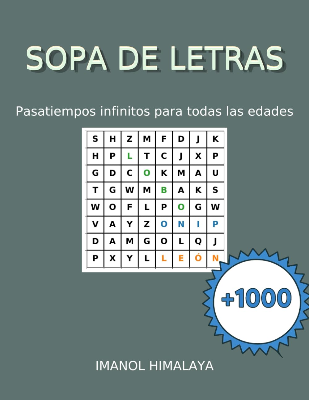 SOPA DE LETRAS: Pasatiempos infinitos para todas las edades