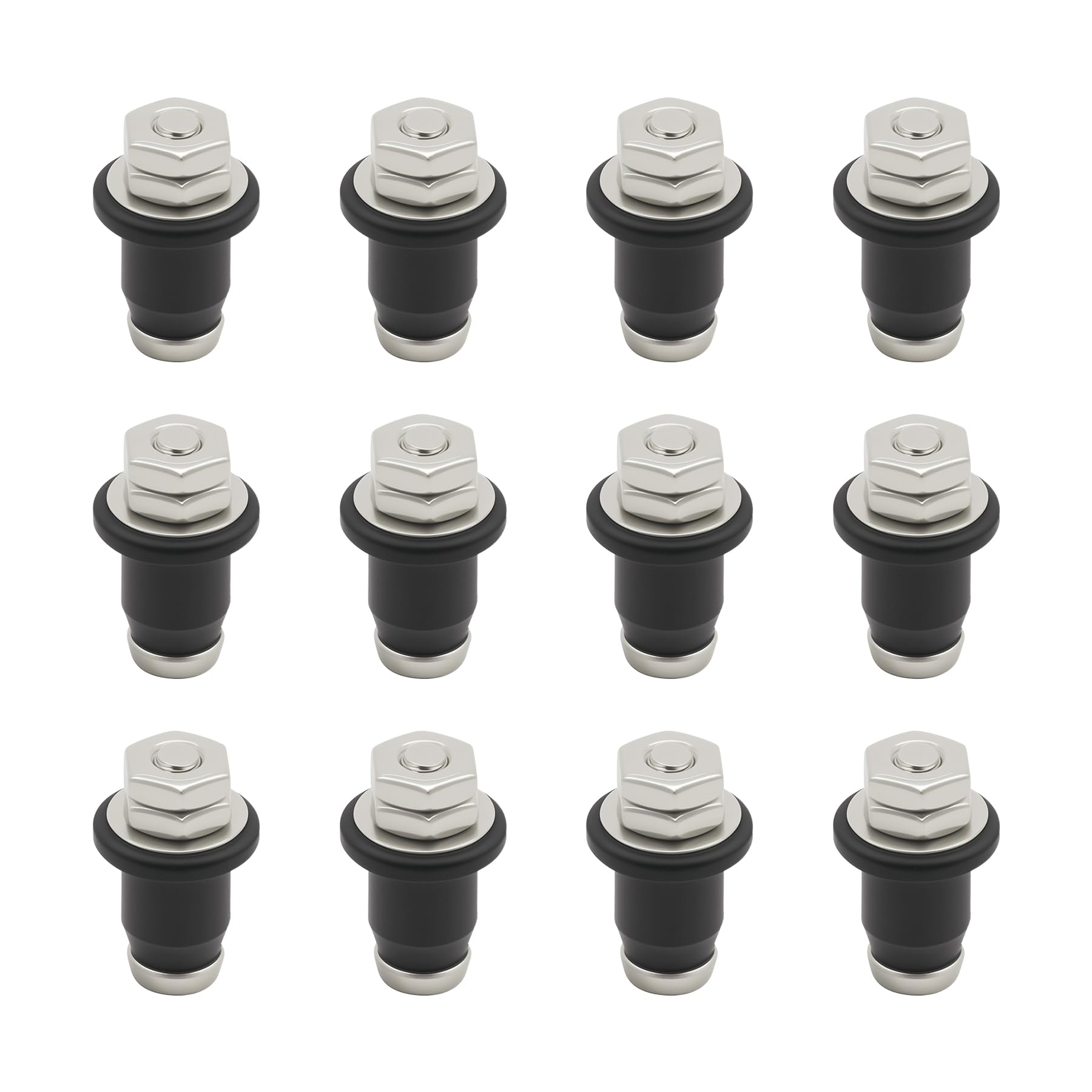 Capteurs de sonde de réservoir d'eau de camping-car, capteurs de niveau d'eau à visser pour eau douce, eau grise et eaux usées noires (lot de 12)