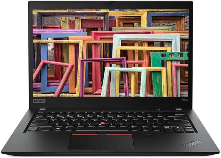 Lenovo ThinkPad T490s 20NX002HUS 14" Touchscreen Laptop - 1920 x 1080 - Core i7 i7-8565U - 16 GB RAM - 512 GB SSD - Windows 10 Pro 64-bit - Intel UHD Graphics 620 - In-Surface Switching (IPS)