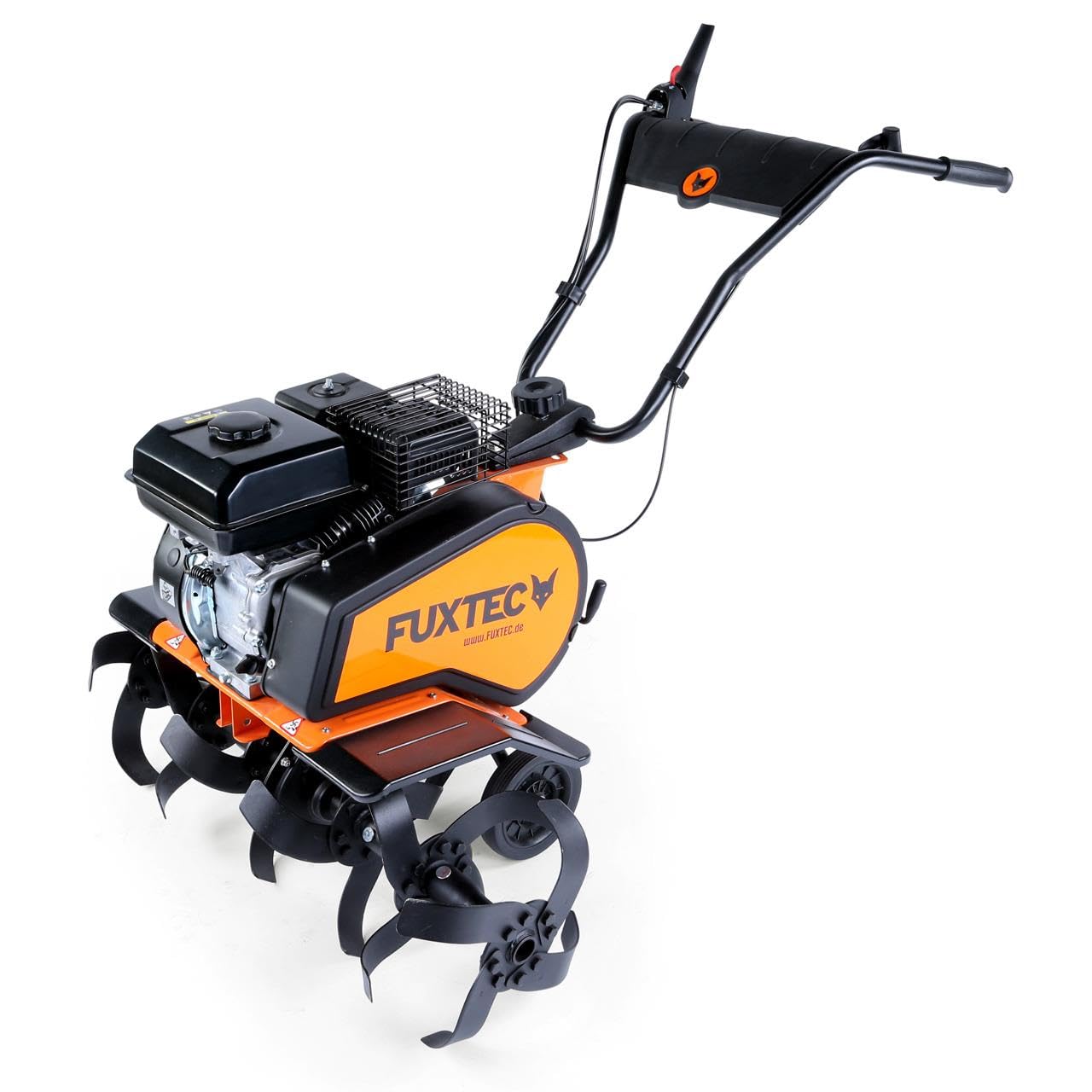 FUXTEC FX-AF1212 glebogryzarka, szerokosc 85 cm | Wytrzymałe Stalowe Noże • Regulowana Głębokość Robocza • Koła Transportowe • Efektywna Uprawa Gleby • Wysoka Wydajność