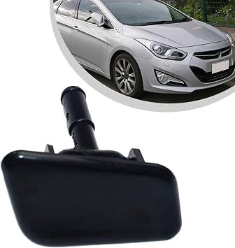 Headlight Washer Nozzle Cover Cap For Hyundai Azera 2011-2014, ABS Plastic Jet Lid Replacement Part 98680-3V000 98690-3V000, Direct Fit For Easy Installation(Right98690-3V000)