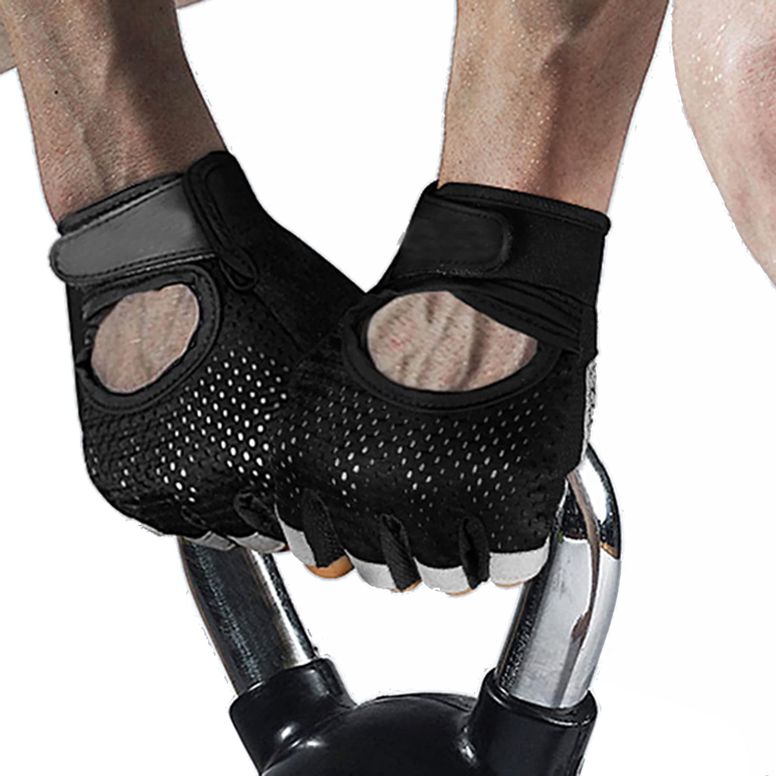 Guanti da Ciclismo Estivi Senza Dita Guanti Bicicletta Traspirante per Arrampicata All'aperto, Viaggi, Sport Guanti Sportivi