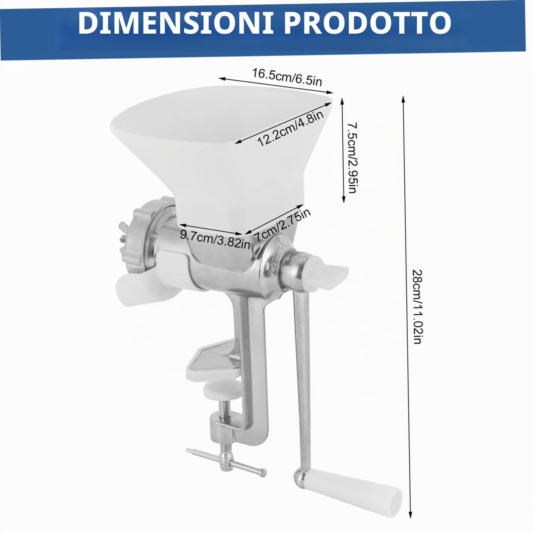 Macchina per pellet efficiente Macchina per pellet da 2 5 mm con doppie lame potenziate Uso domestico Granulatore per mangime per uccelli Conigli Gatti e cani