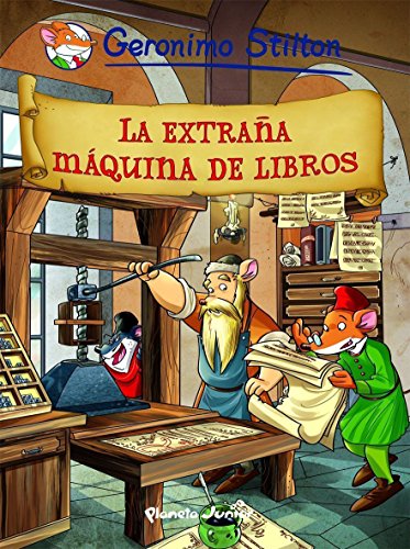 Stilton 8: la extraña maquina de libros: Cómic Geronimo Stilton 8