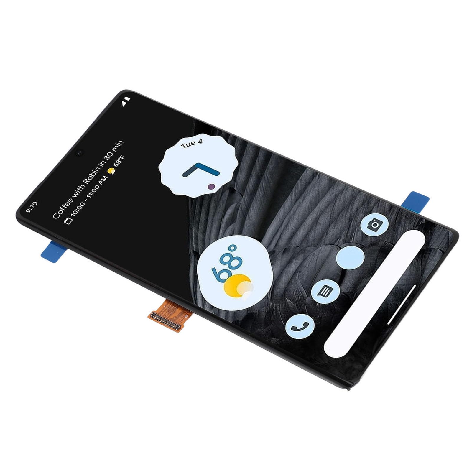 7 Pro 5G GP4BC GE2AE 6,7-calowy Digitizer z Ekranem Dotykowym z Systemem Wielodotykowym, wysoką jasnością i szeroką gamą Kolorów, Odpowiedni dla Użytkowników