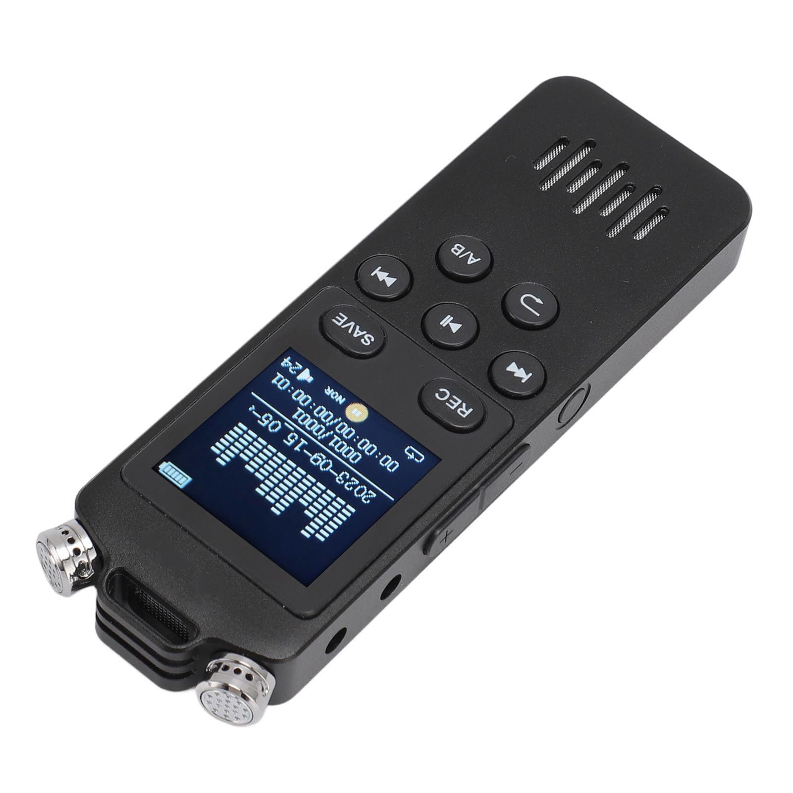 Grabadora de Voz Digital, Grabadora Digital de 1536 Kbps Activada por Voz para Clase (16GB)