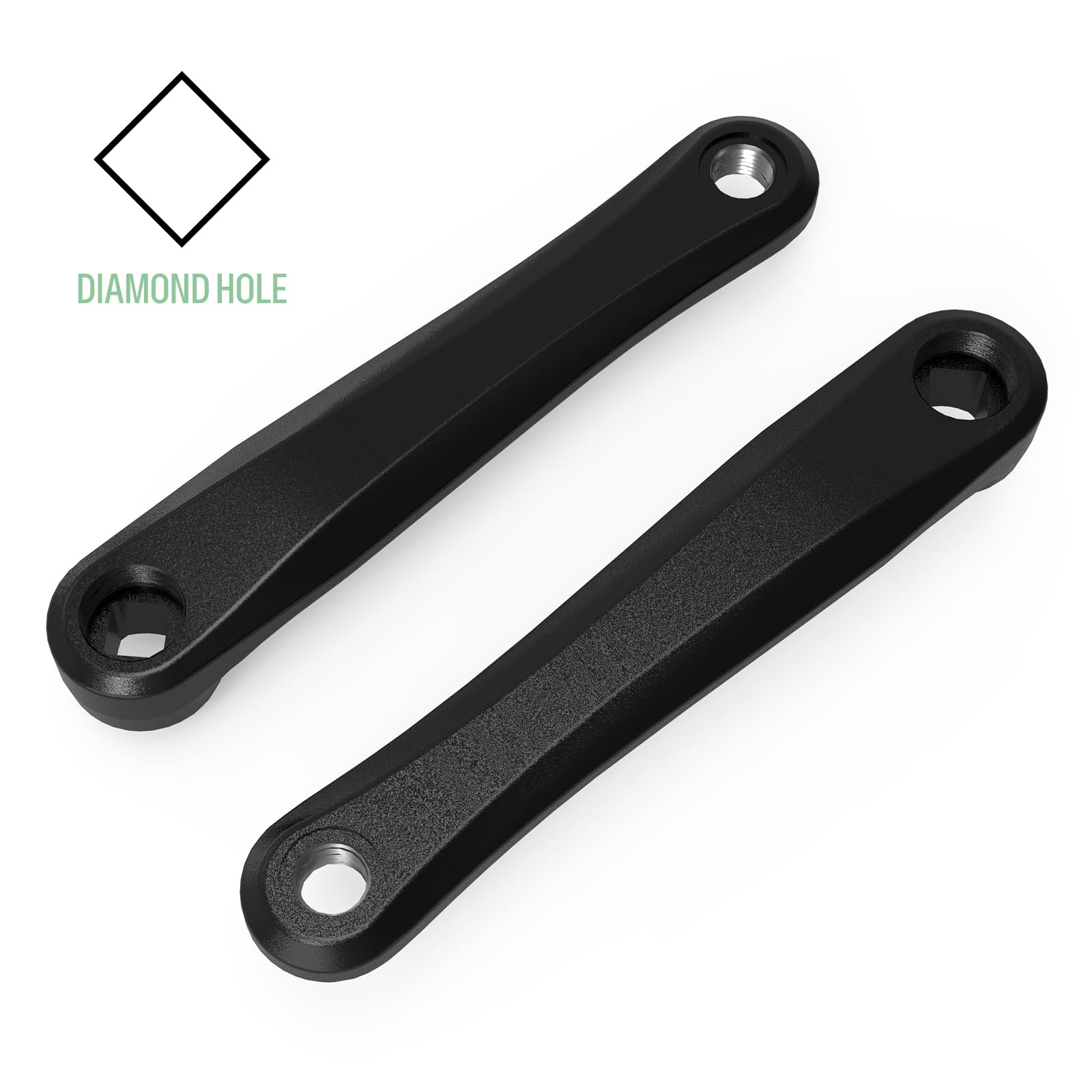 Bafang Bbshd Parts Pedivelle Bafang Per E-Bike - Lega Alluminio 170mm | Compatibile BBS01B BBS02B BBS-HD Kit Conversione Bici