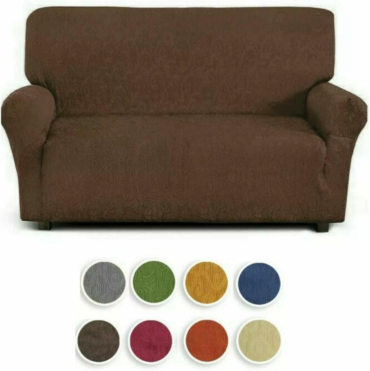 Copridivano elasticizzato 3 posti Orione di Morbidissimi da 180 a 210 cm S149