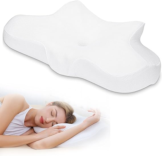 Memory Foam Pillow Neck Support Pillow Cervical Contour Memory Foam