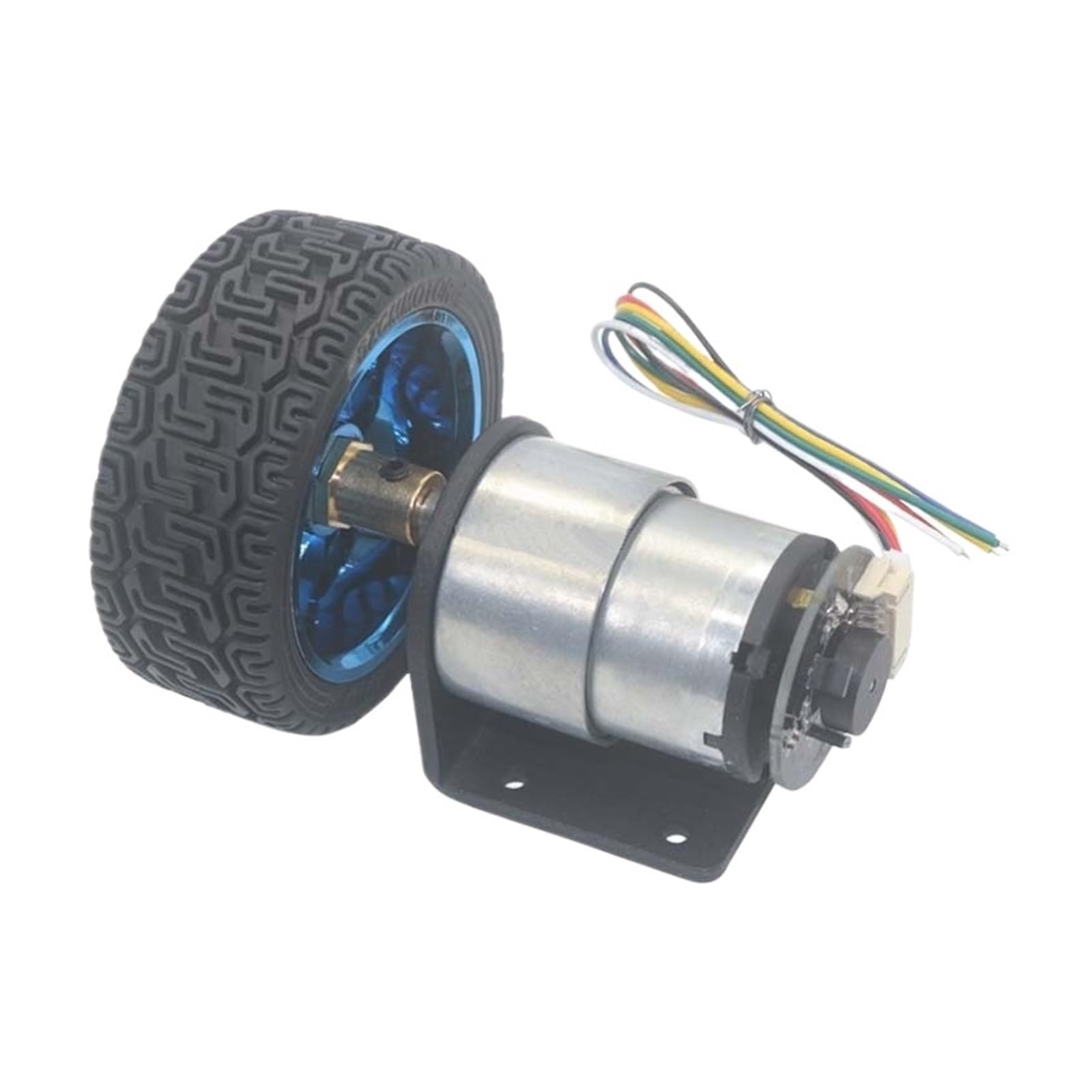 Staffa di installazione cinghia a coppia elevata Motore riduttore ingranaggio encoder ruota da 65 mm