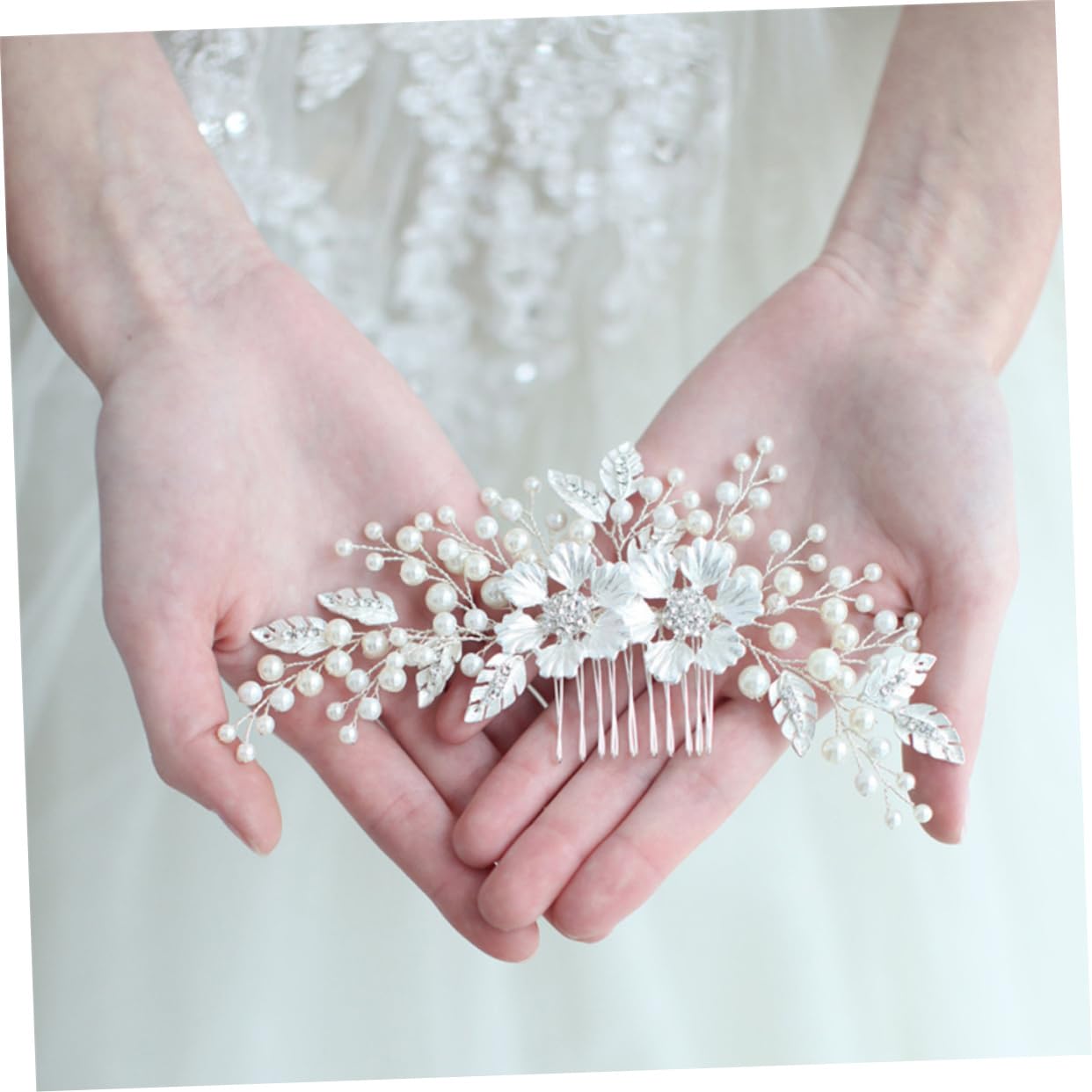 LIFKOME Hair Comb Rhinestones Elegant Bridal Hair Accessory for Weddings Anniversaries and Special Occasions for Brides and Bridesmaids
