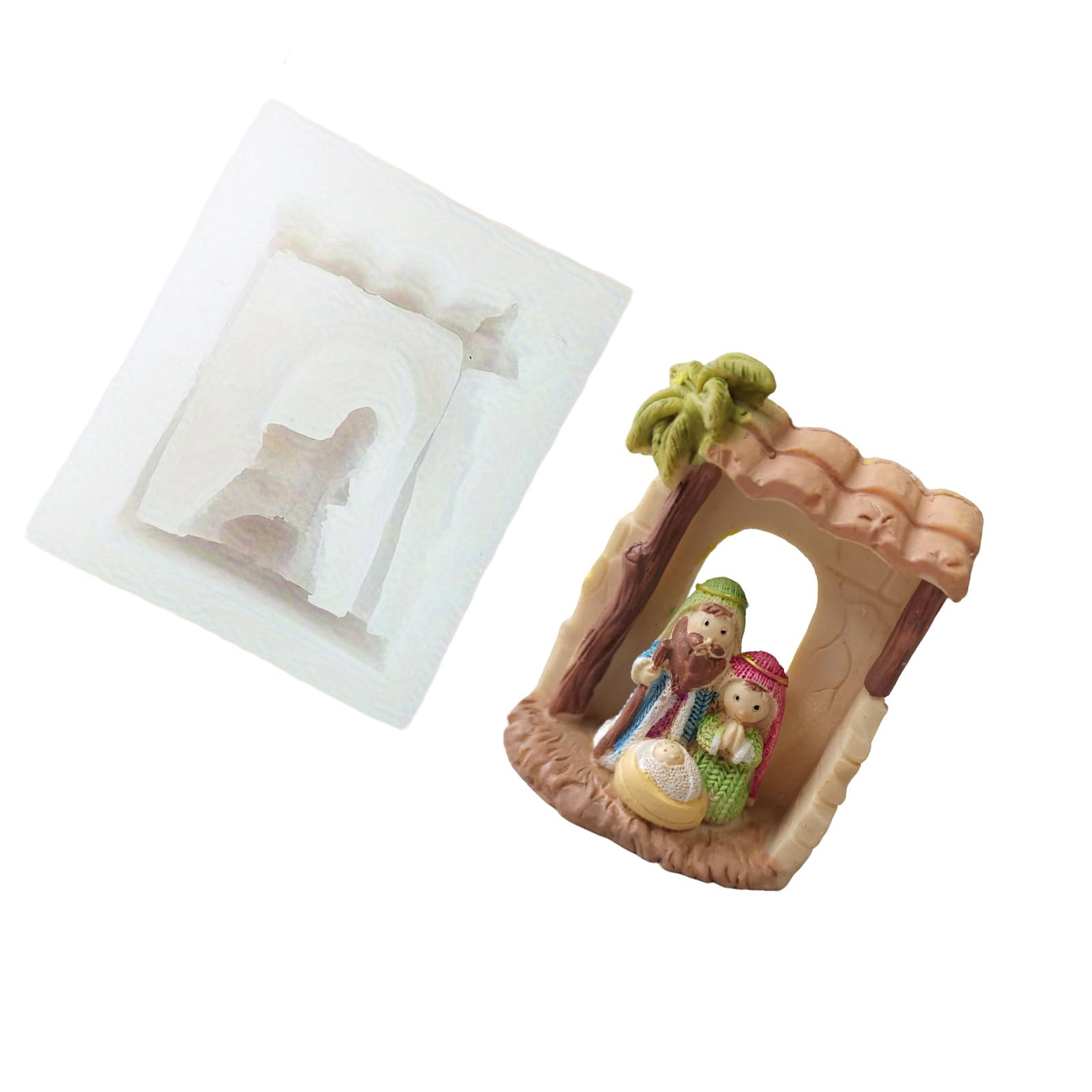 Kalttoy Religious Theme Silicone Mold Professional Silicone for Resin Casting Soap Chocolate Home Decoration Mold Multipurpose for Resin Casting
