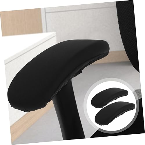 Miniatura 5 de 1 par de fundas de brazo para silla de oficina, funda de repuesto para silla de oficina, fundas de brazo para sillas de escritorio, funda para silla