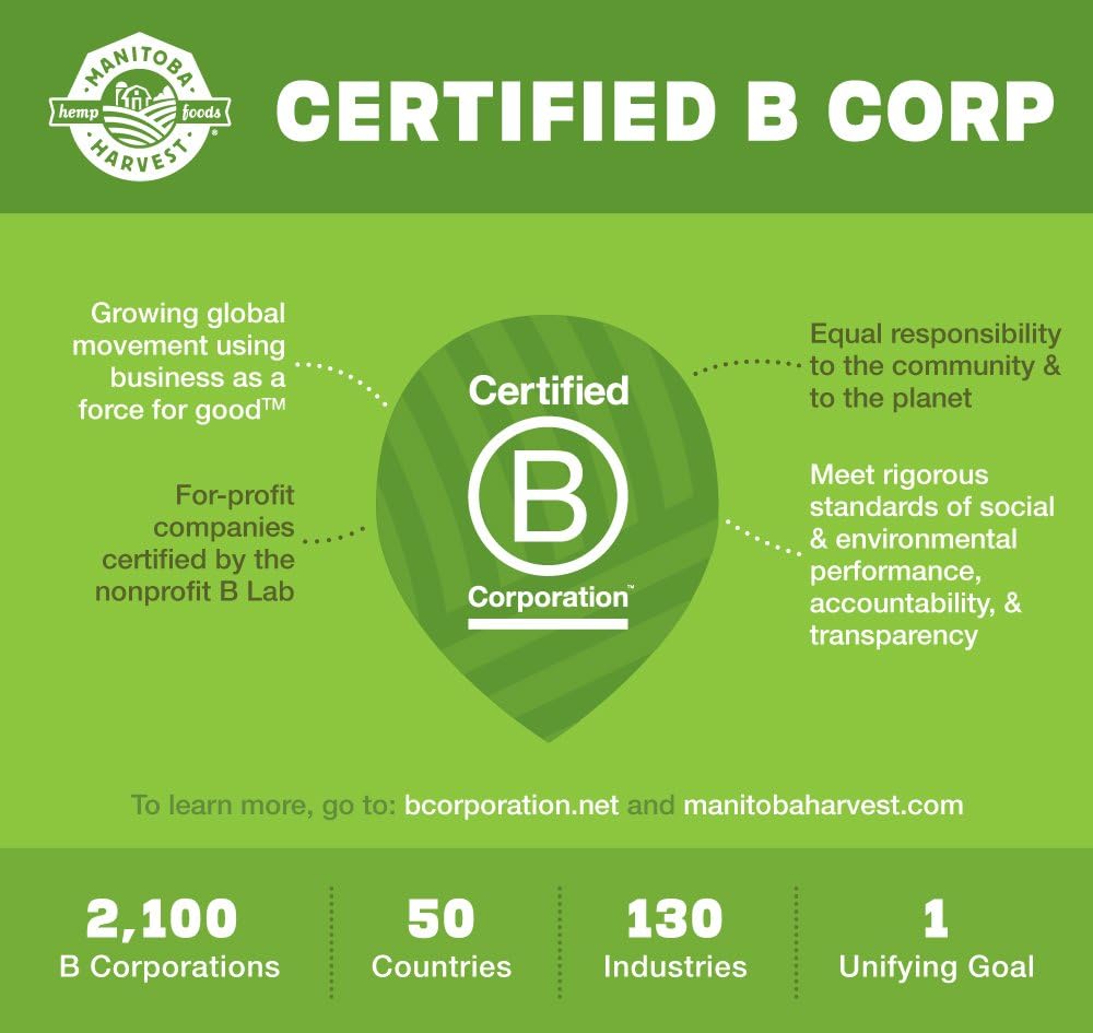 Manitoba Harvest Hemp Hearts Shelled Hemp Seeds, 454g; 10g Plant-Based Protein & 12g Omegas per Serving, Whole 30 Approved, Vegan, Keto, Paleo, Non-GMO, Gluten Free - Image 7