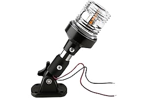 6' White LED Boat Stern Light, All-Round