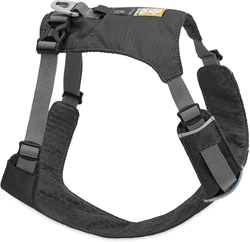 Miniatura 12 de Ruffwear, Hi & Light, Arnés ligero para perro de uso diario, correr en senderos, caminar, senderismo, uso todo el día, verde liquen, talla XXS verde