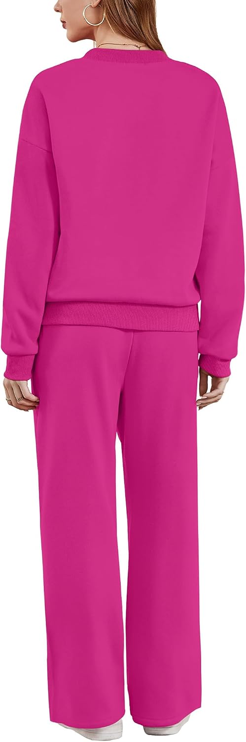 WIHOLL Sweatsuits Women 2 Piece Outfit Workout Sets Fall Fashion Clothing image 5