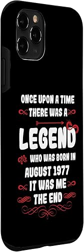 Vista 27 de iPhone 11 Pro Max Érase una vez una leyenda. Agosto 1977 Cumpleaños Caso
