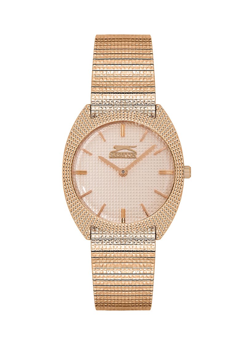 SLAZENGER Analog Rose Gold Dial Womens Watch-SL092261302 (B0D17VNT1K) Amazon Price History, Amazon Price Tracker