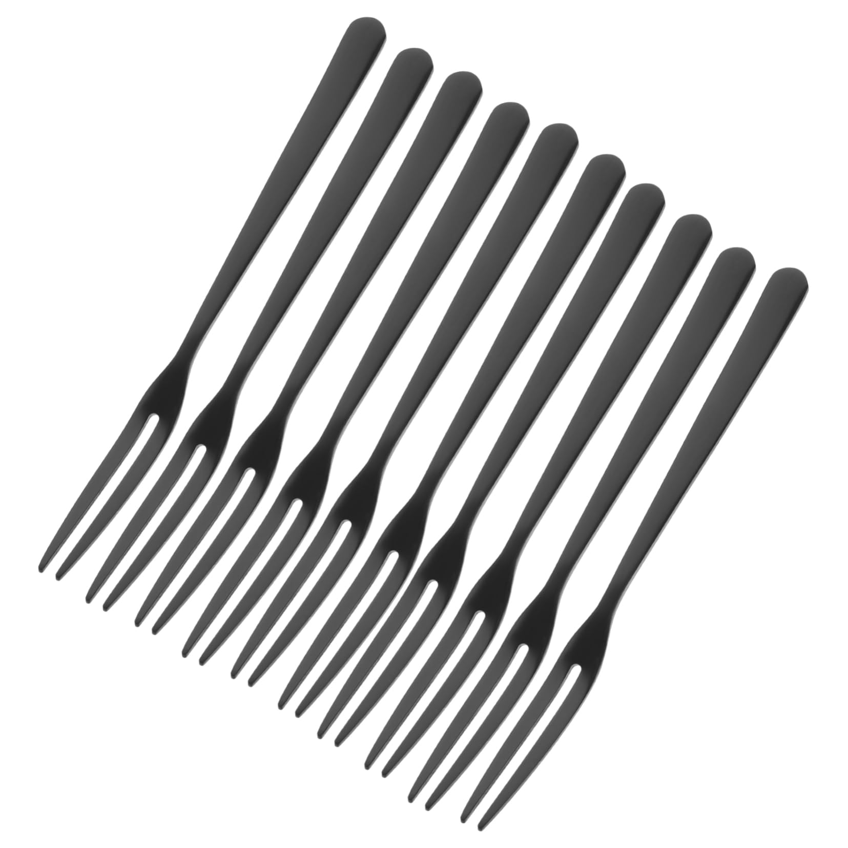TOPBATHY 30 Piezas palillos de frutas reutilizables tenedor de aperitivos selecciones de aperitivos tenedores acero inoxidable selecciones de frutas para la fiesta tenedores de frutas