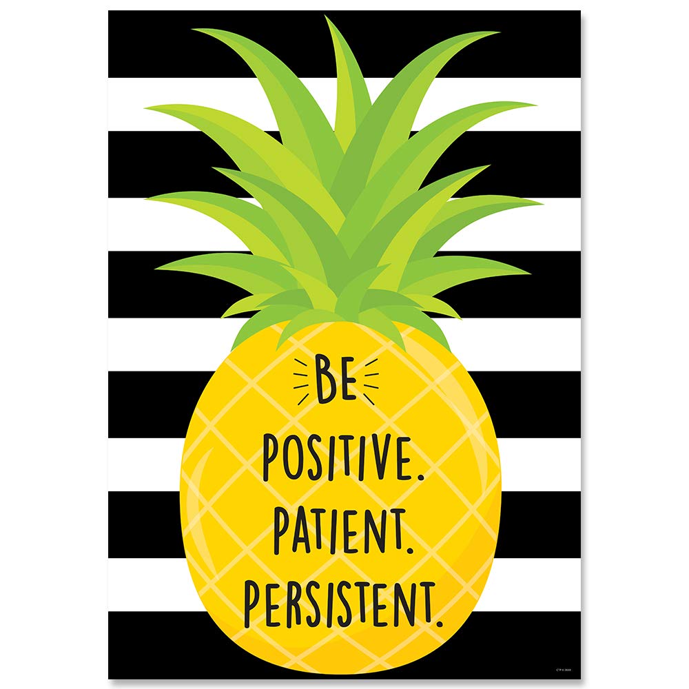 Creative Teaching PressBe Positive. Patient. Persistent. Palm Paradise Inspire U Poster (10244)