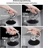 FIRSTINFO 75mm Autó Karosszéria Dent Puller Szívócsészés Kaparó Üvegmozgatás Alumínium Fogantyú 8