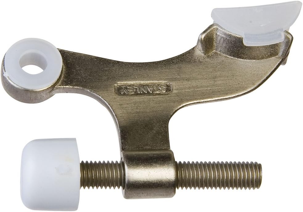 Butées De Porte Avec Goupilles De Charnière National Hardware – Finition Nickel Satiné, Pack De 5