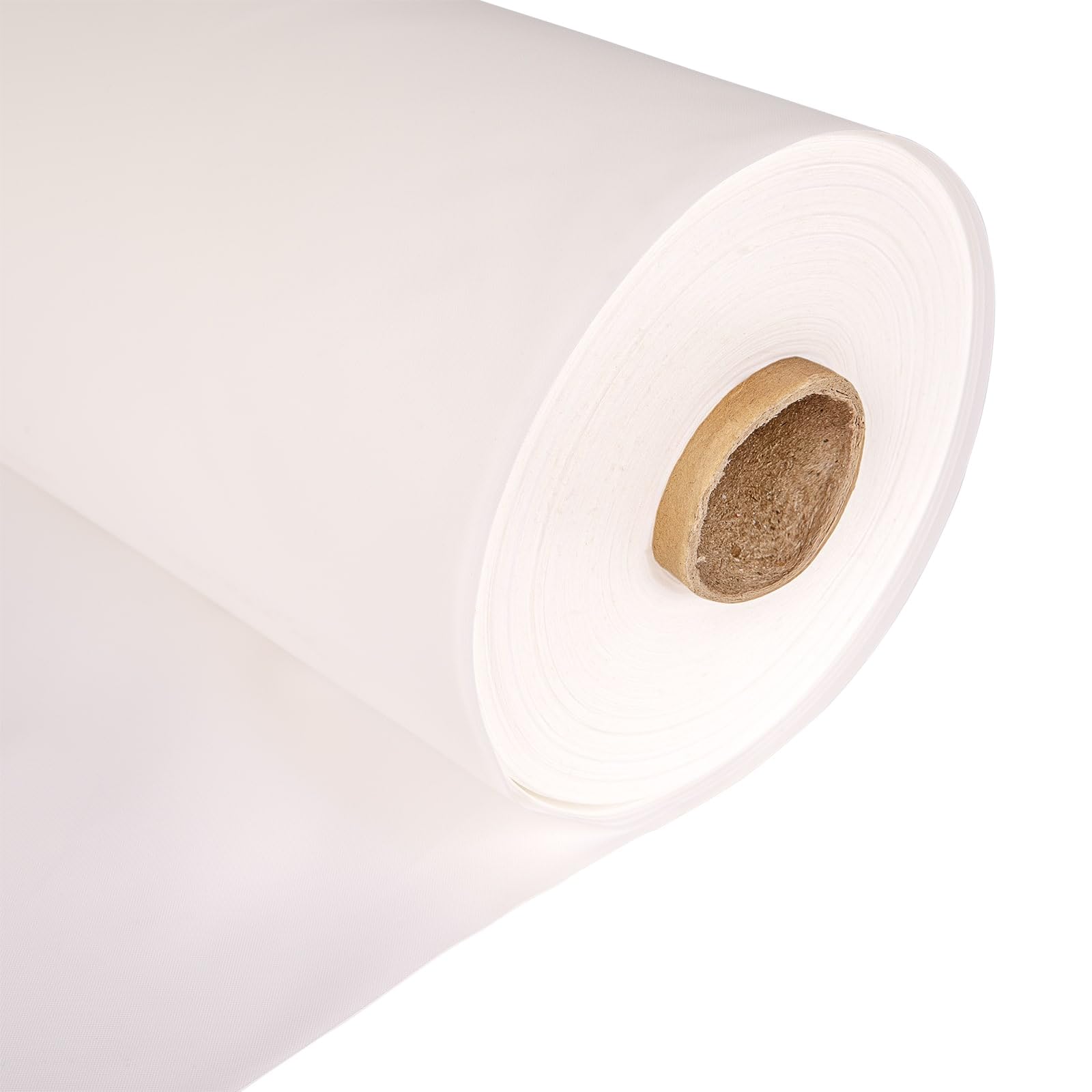 10 Metre White, Waterproof Outdoor Canvas Fabric. 100% PU Polyurethane Fabric, 150GSM, 0.3mm Slim and 150cm Wide. UV Resistant Material, for Making deckchairs, beanbags, awnings, and More.