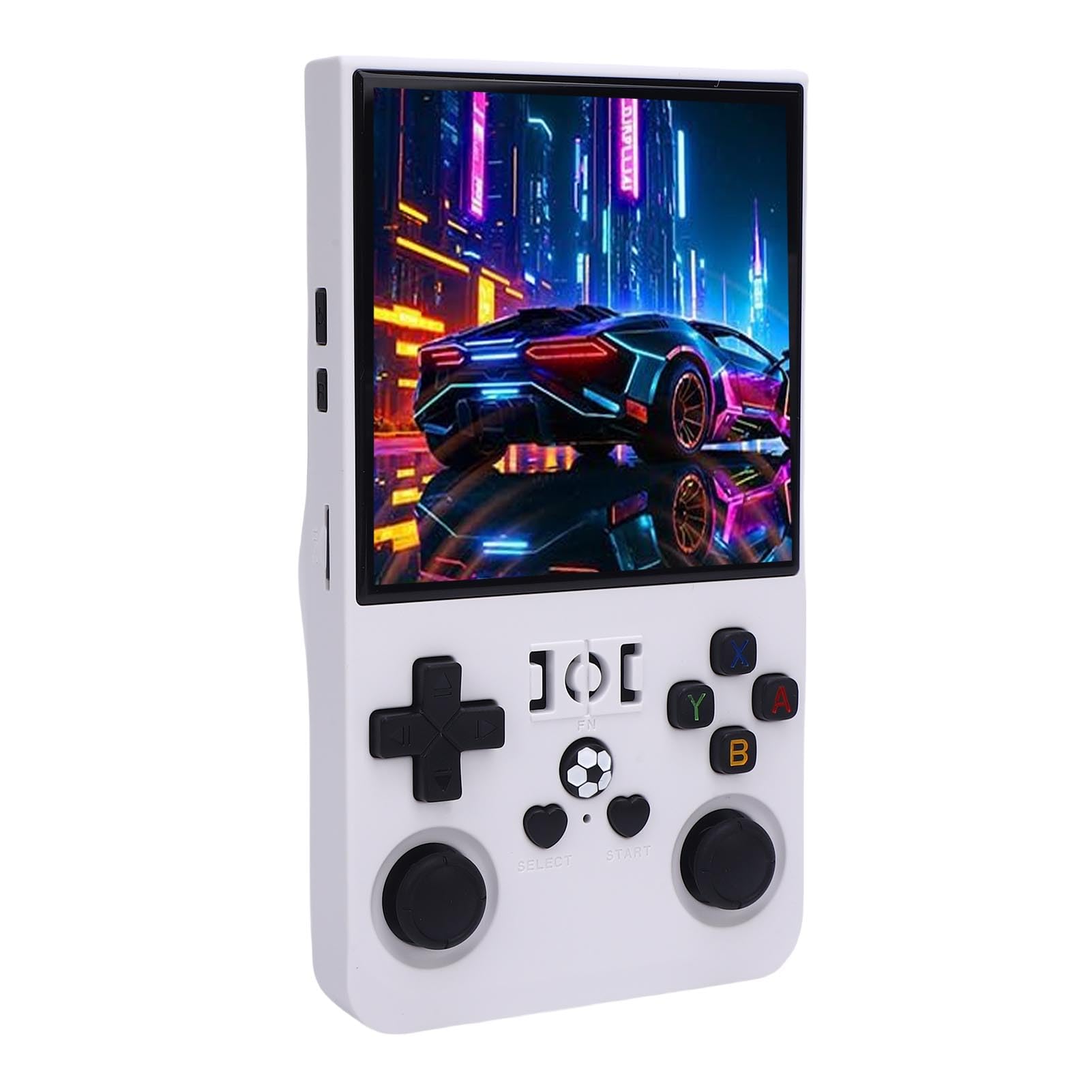 GOWENIC Console di Gioco Portatile retrò |Batteria da 4000 MAh Schermo da 4 Pollici 720x720 Dispositivo di Gioco Portatile da Viaggio con Giochi Integrati 18000 (64G)