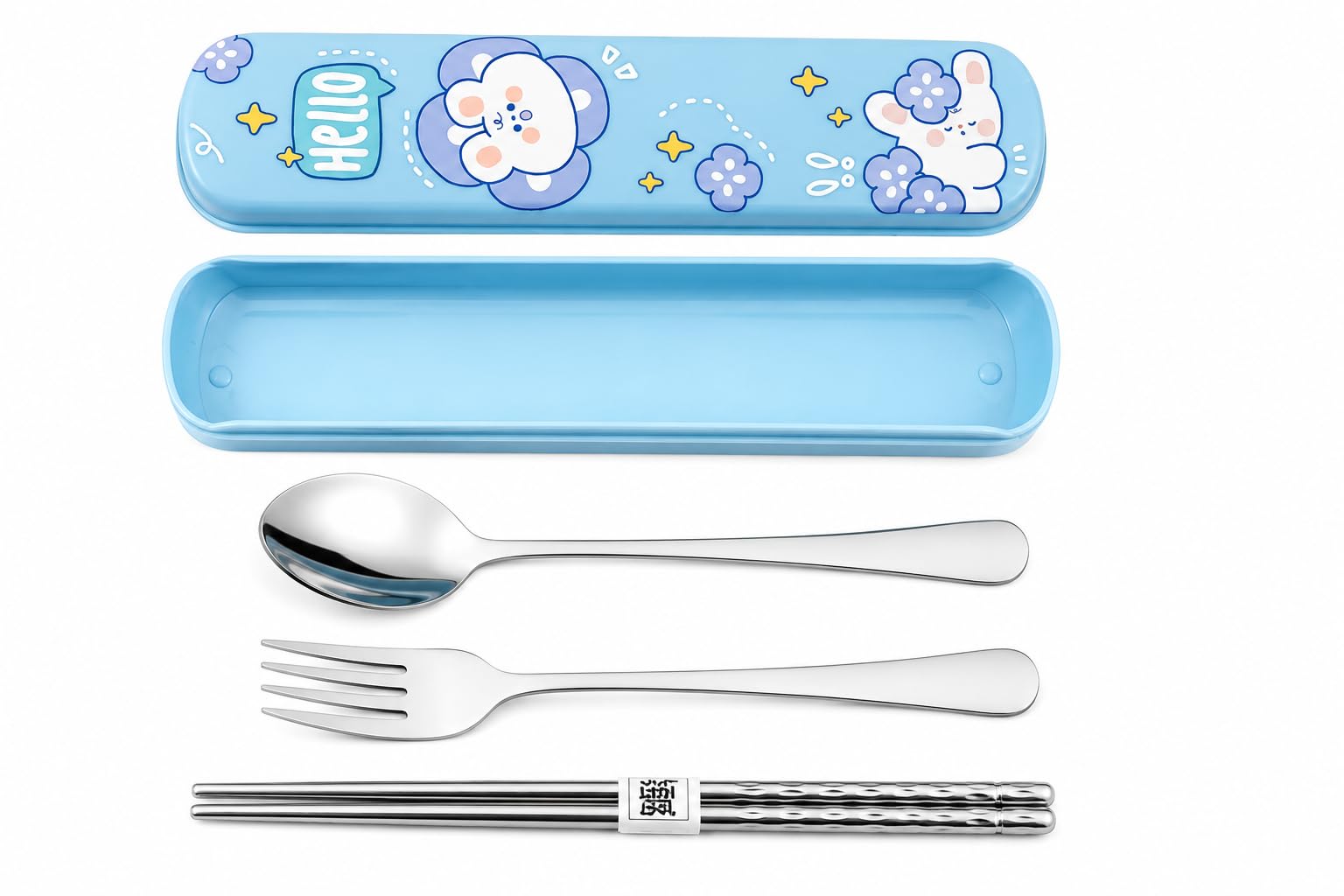 Kids Cutlery Set - Stainless Steel Lunch Utensils -18 Kids Cutlery Set - Stainless Steel Lunch Utensils -18
