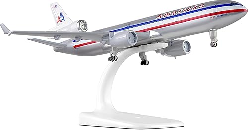 Busyflies 1:300 Escala MD-11-American Airplane Modelos Aleación Diecast Modelo de avión