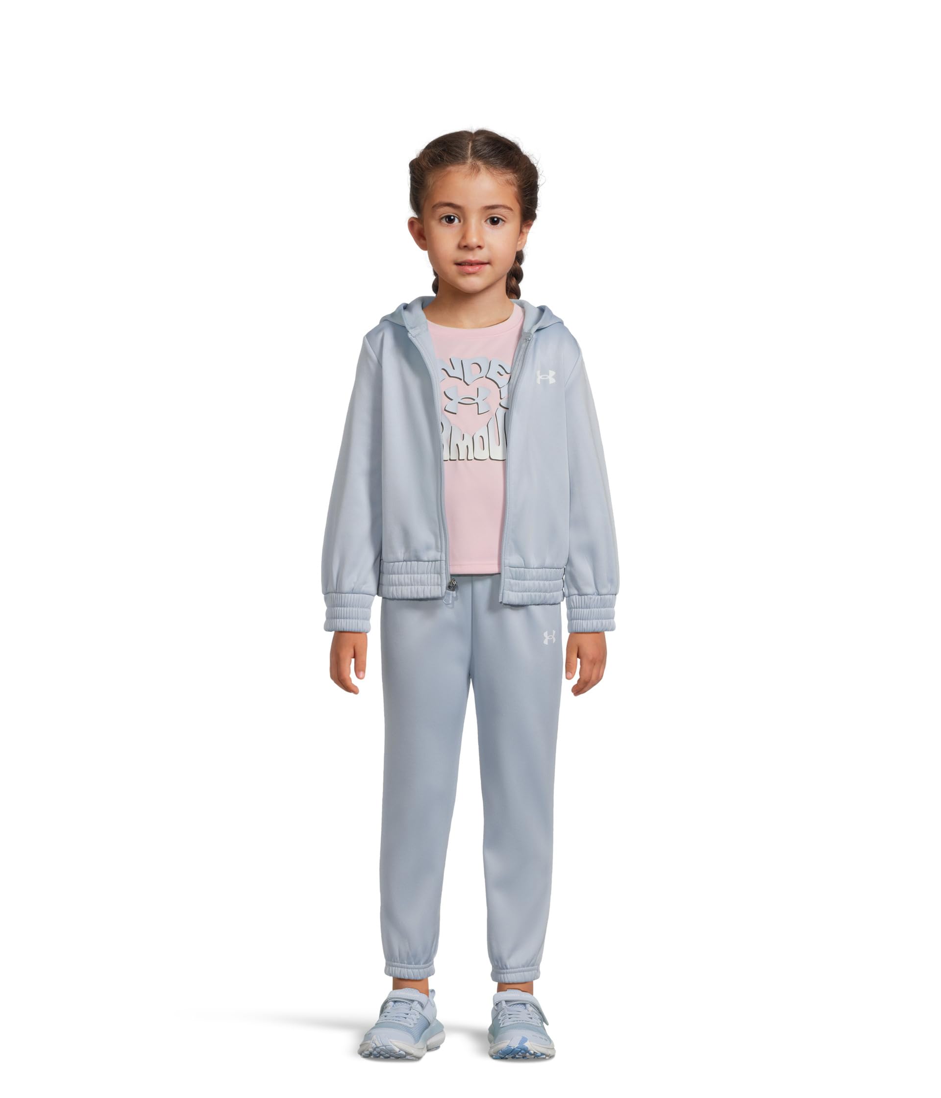 Under Armour Mädchen Hoodie Set, Bottoms & Hoodie, Lightweight & Relaxed Fit Under Armour Kinderbekleidungsset