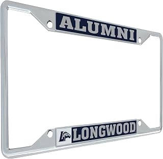 Desert Cactus Longwood University License Plate Frame Lancers Metal Car Tag Holder for Front or Back of Car Officially Licensed (Alumni)