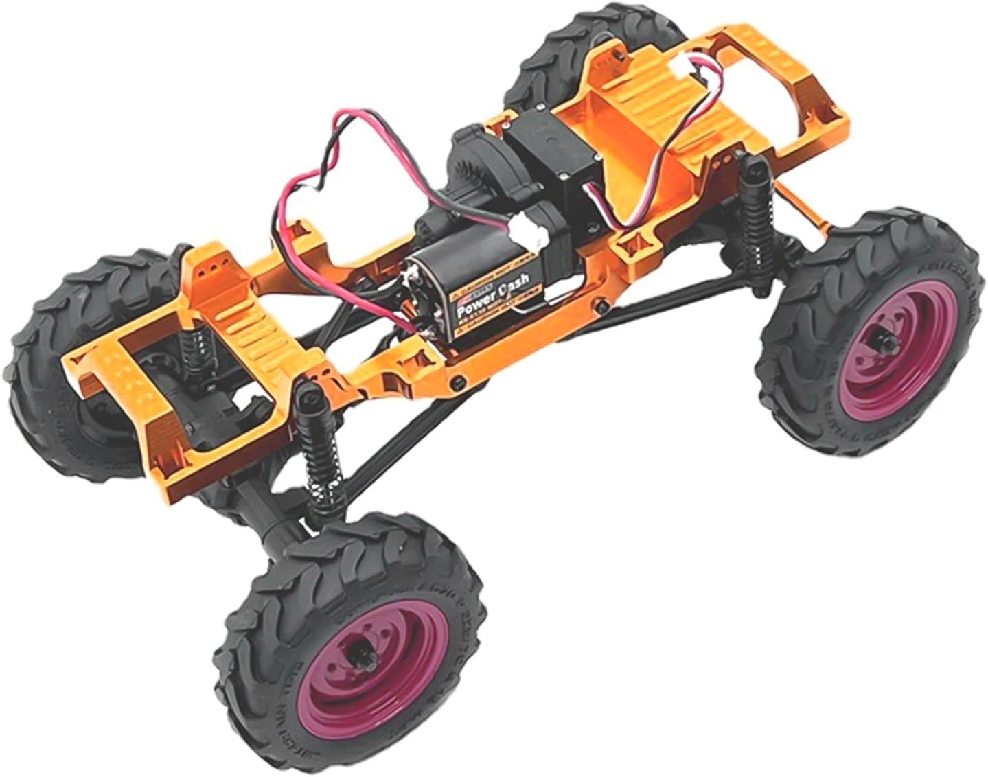 Full Metal Chassis Frame for FMS 1/24 Power Wagon FCX24 RC Crawler Car Model Upgrade Part （Sliver