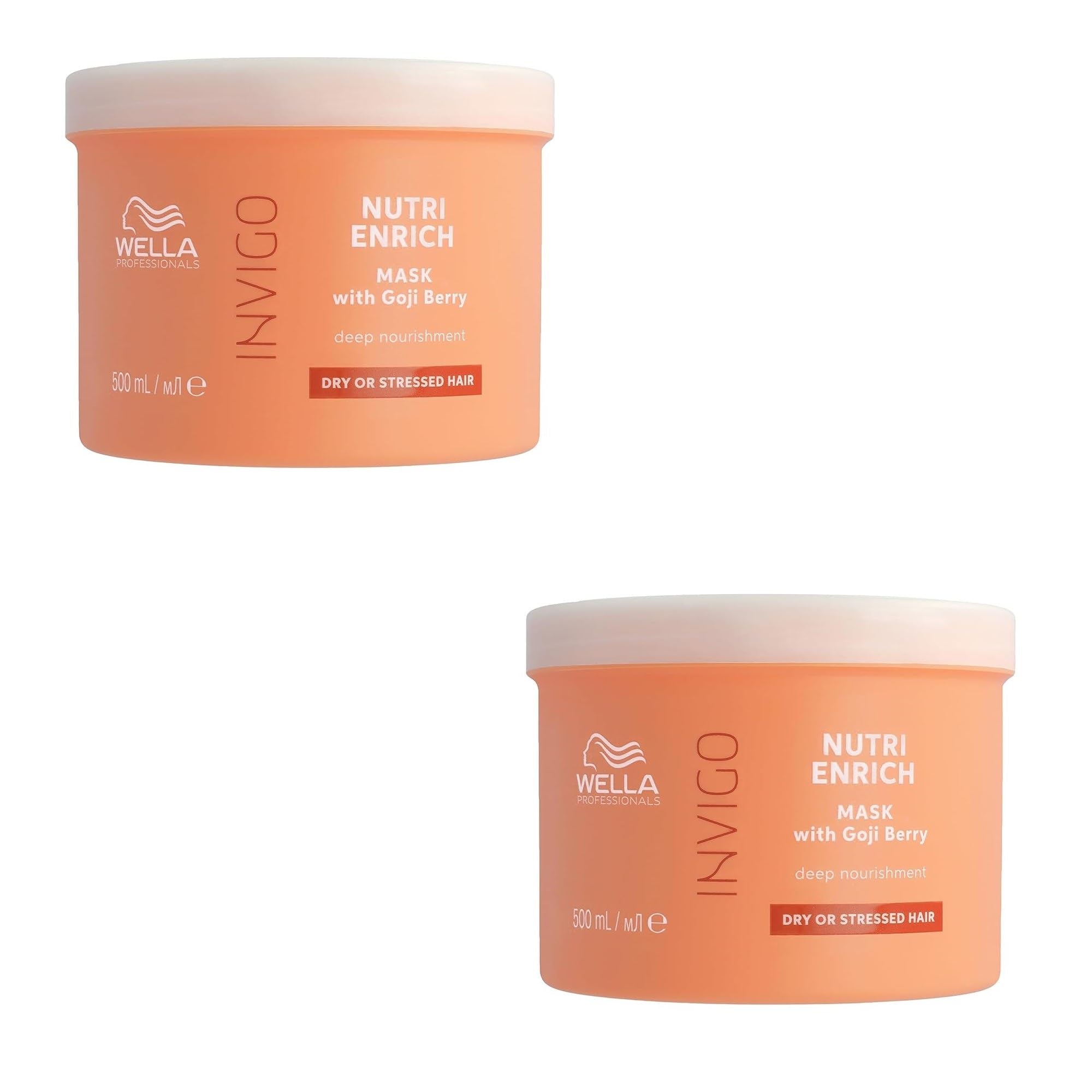 2er Wella Professionals Invigo Nutri-Enrich Tiefenpflegemaske, 500ml