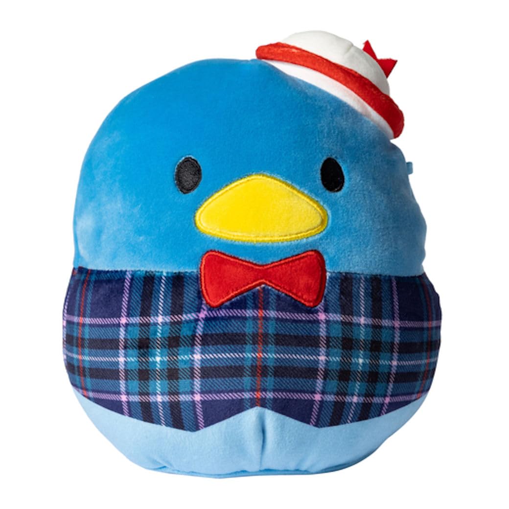 Squishmallows 6.5" Hello Kitty Plaid Tuxedosam